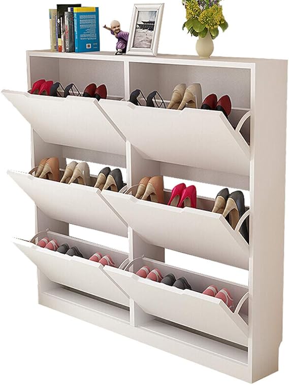 LYL Shoe Rack Schuhregal, ultradünne staubdichte Veranda Schuhschrank