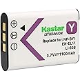 Kastar 1-Pack Battery Replacement for Pentax D-LI78 DLi78 Battery, Pentax D-BC78 Charger, PENTAX Optio L50 Optio M50 Optio M60 Optio S1 Optio V20 Optio W60 Optio W80 Cameras