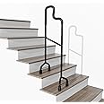 Cushore Stair Climbing Assist Cane for Both Walk Up and Down Stairs, Elderly Stair Lift Assist Devices with Adjustable Height fits Most Standard Steps, Step Helper for Those with Sore HIPS and Knees