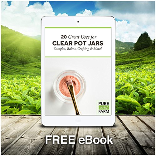 50 New, Clear Pot Jars - 5 Grams. Best Quality Plastic Cosmetic Containers for Makeup, Eye shadow - with Lids (Empty) - Thumbnail 5