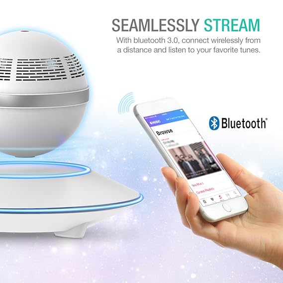 zvoltz levitating bluetooth speaker