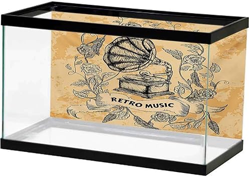 Amazon Com Sllart Terrarium Background Vintage Drawing Of