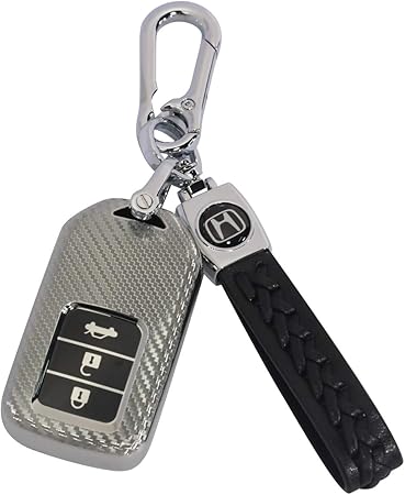Amazon 令和元年最新版 Honda ホンダ キーケース キーホルダー 新型 フリード オデッセイ ステップワゴン フィット S660 Cr Z ヴェゼル Cr V ジェイド シャトル シビック セダン ハッチバック タイプr アコード インサイト グレイス クラリティ 専用 キーケース キー
