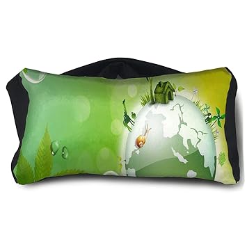 Amazon Com Eye Pillow Green Earth Day Hot Unisex Portable
