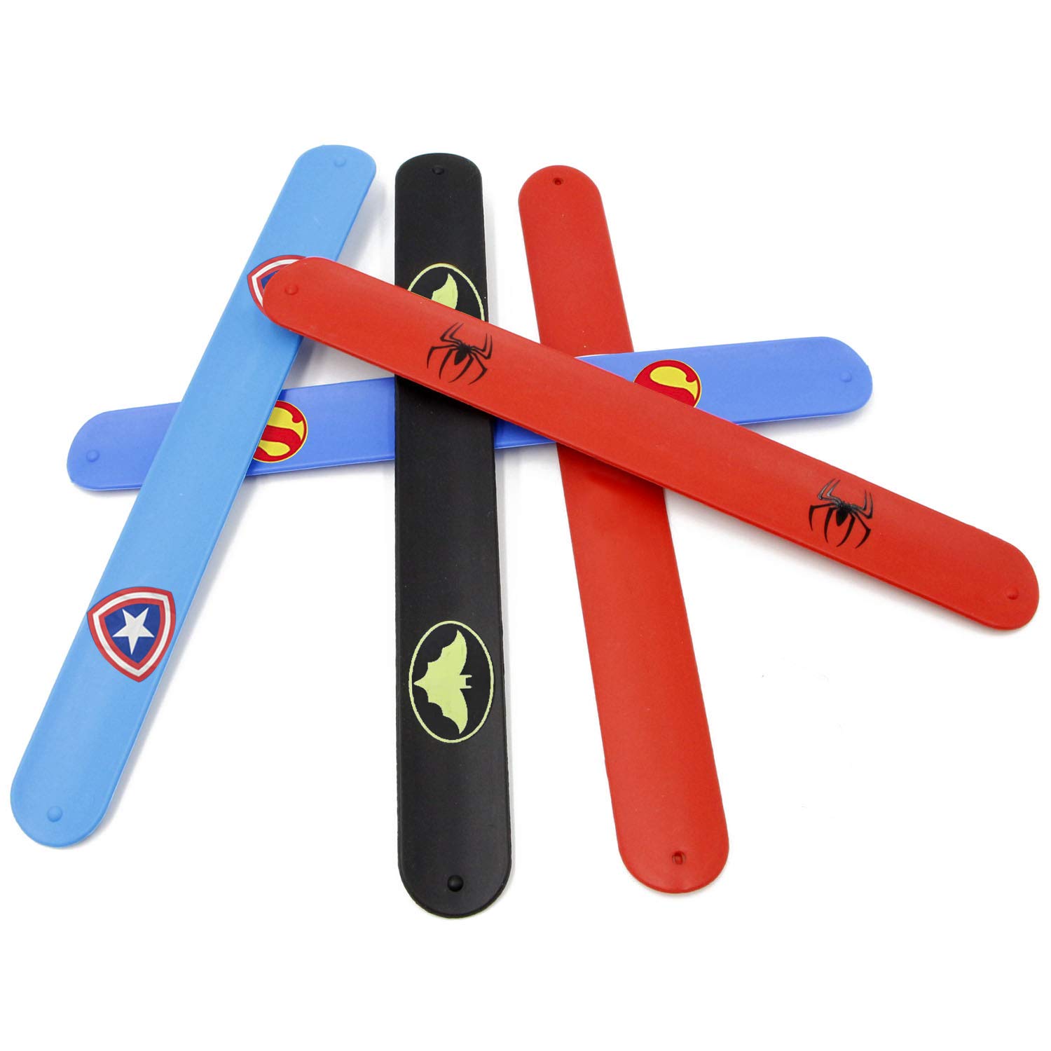 RioRand Dress Up Costumes Cartoon 5 Satin Capes Set With 5 Wristbands and 1 Carrying bag