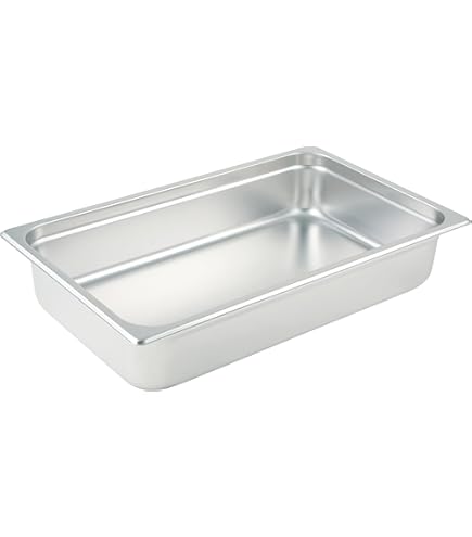 Amazon.com: Winco 4-Inch Pan, Half Size: Industrial & Scientific