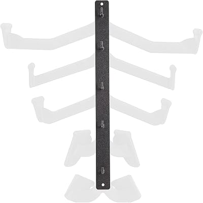 GYM MASTER Wall Mounted Lat Pulldown Attachment Handle Storage Bracket Max Grip