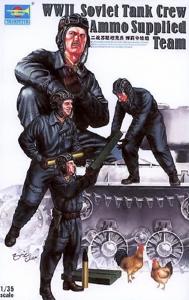 Trumpeter 1:35 - Soviet Tank Ammunition Crew (4 Figs)