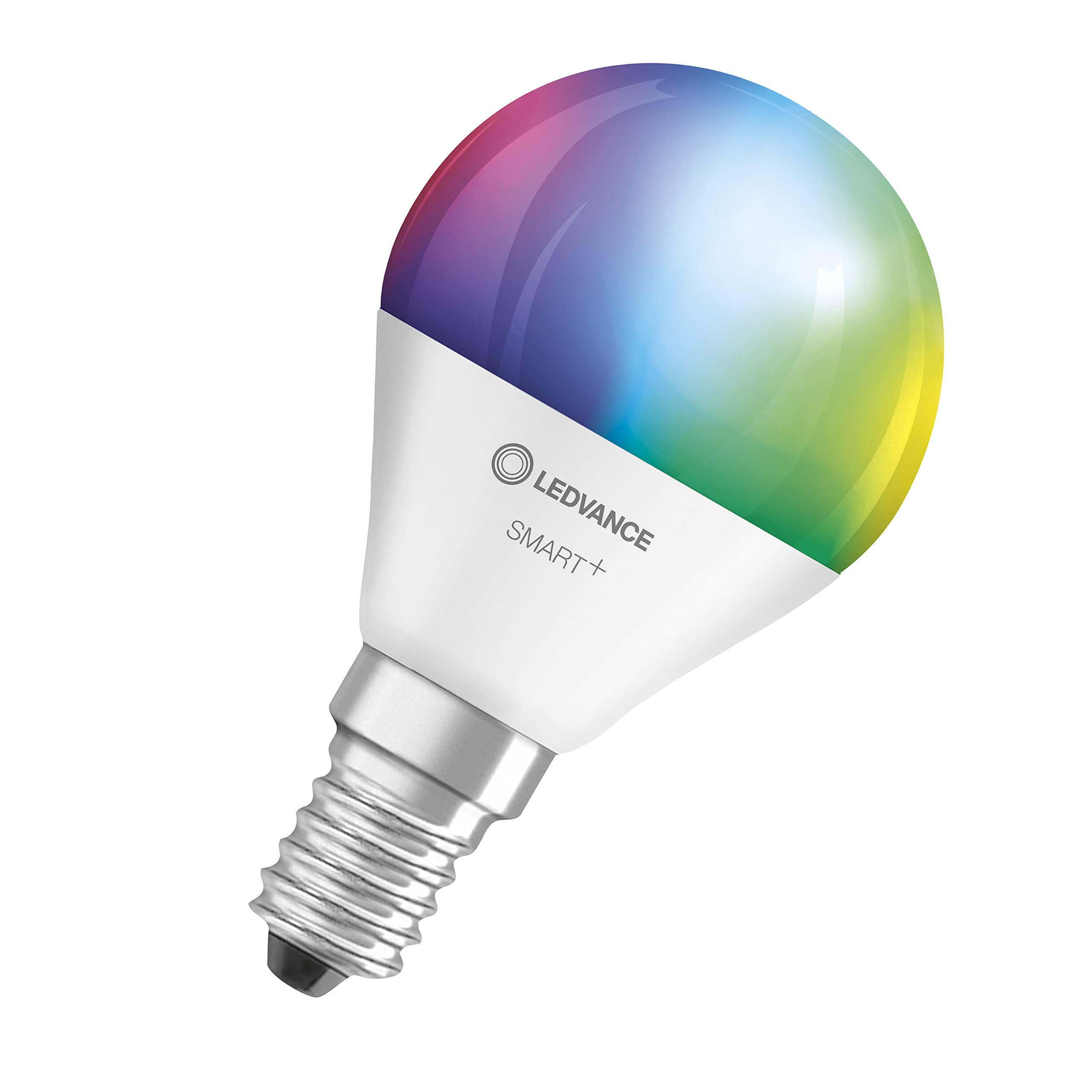 LEDVANCE LED lamp | E14 | RGBW | 2700…6500 K | 5W=40W | Frosted | Smart+ WiFi Mini Bulb Multicolour