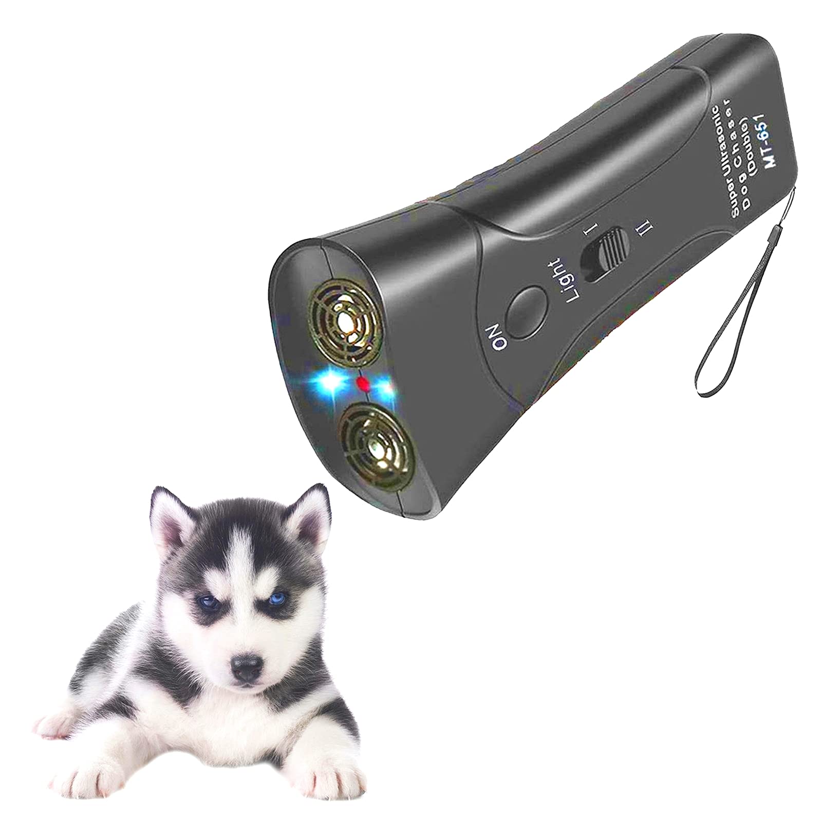 Binen Handheld Dog Repellent and Trainer, Upgrade 3IN1 Anti Barking