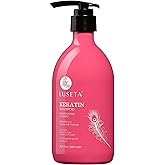 Luseta Keratin Shampoo for Dry Damaged Hair, Smoothing & Nourishing for Color Treated Hair 16.9 Oz