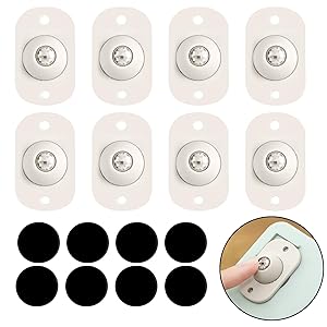 99Langmax Caster Wheels Self Adhesive Swivel Caster Universal Furniture Wheels 360 Degree Rotation Caster for Furniture Storage Boxes Cabinet Drawer Trash Bin 8Pcs
