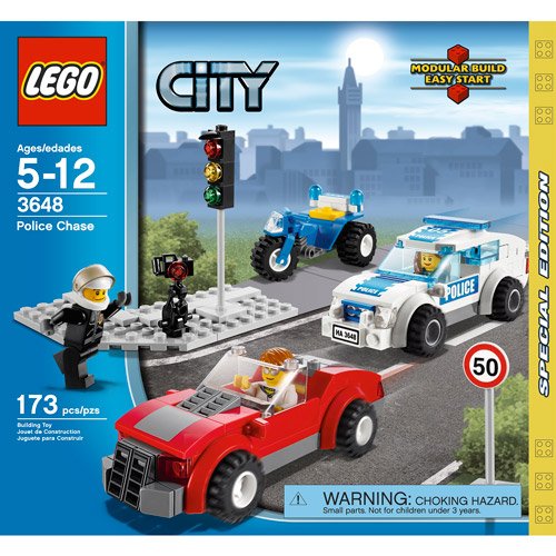 lego city red car