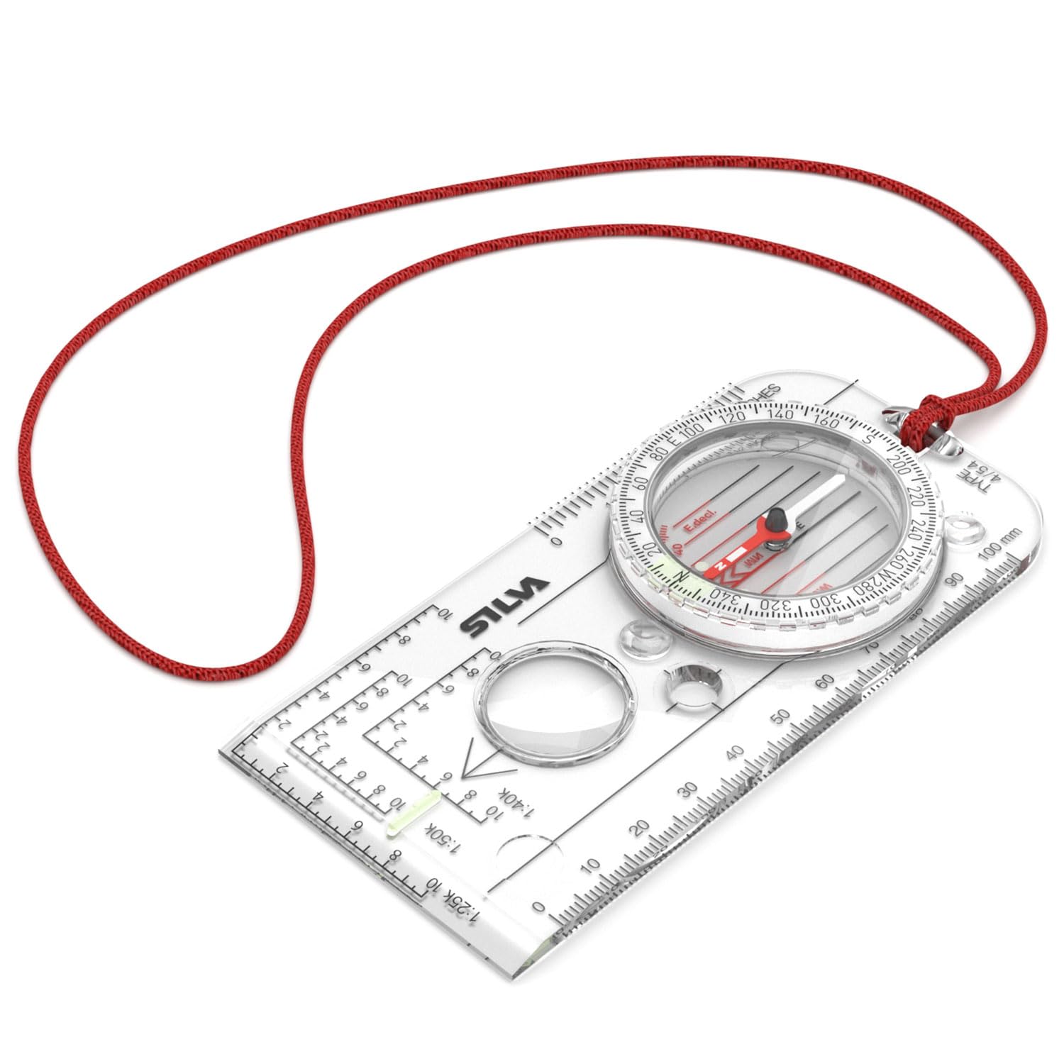 Silva Expedition 4 Rotatable Compass - 1:25k, 1:40k, 1:50k Scales - Advanced Navigation for Professionals - Hiking Compass