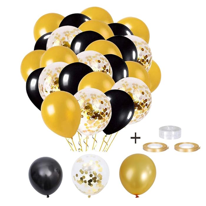 Buy Elion Balloon, Latex Balloons, Balloon Party,60Pcs Confetti