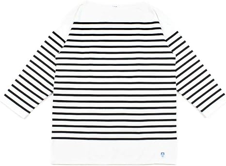 Amazon Co Jp オーチバル オーシバル カットソー チュニック ビッグtシャツ ボーダーtシャツ フレンチセーラーtシャツ メンズ White Black Whbk 8 レディースop メンズxxxl 服 ファッション小物