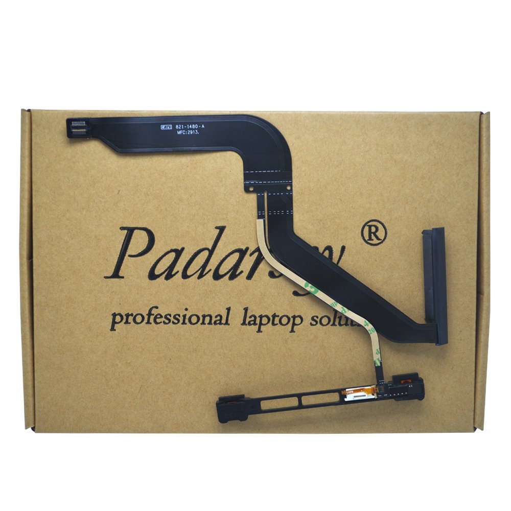 Pardarsey 923-0104 HDD Hard Drive HD Cable w/IR/Sleep/HD with Bracket Compatible MacBook Pro Unibody 13 inch A1278 2012 MD101 MD102 821-1480-A (IR/Sleep)(Please Check Your Part NO.is 821-1480-A)