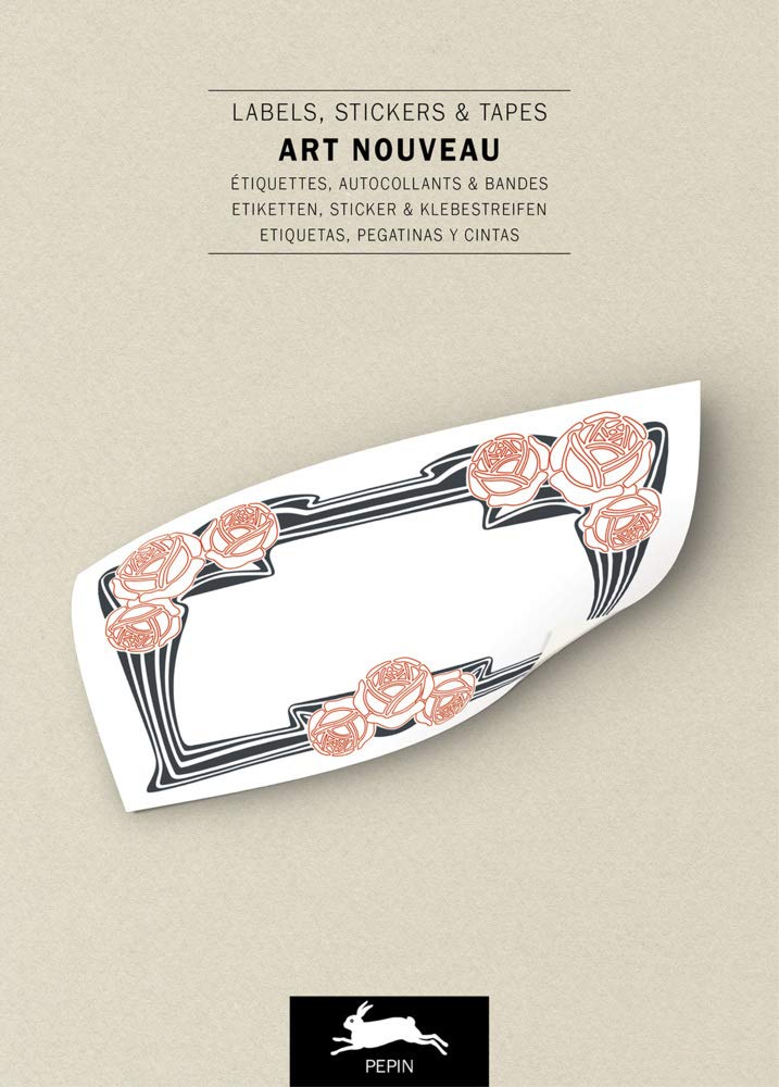 Art Nouveau: Label & Sticker Book (Multilingual Edition)