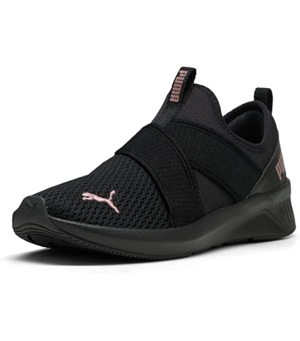 Amazon.com | PUMA Women's Softride Enzo 6 Shoes, Black- White