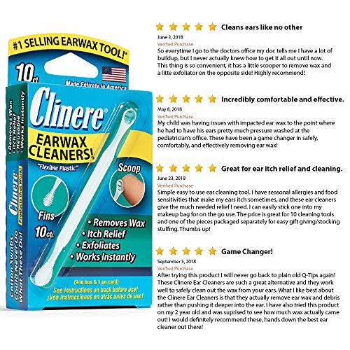 2 Clinere+Ear+Cleaners+10+Count