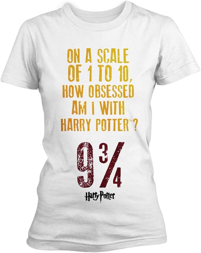 Harry Potter Ladies T-Shirt Obsessed Size L Merchandise shirts