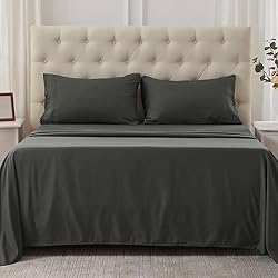 NexHome Queen Size Sheet Set, Breathable & Cooling