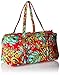 Vera Bradley Women's Cotton Large Travel Duffel Bag, Rumba, One Size