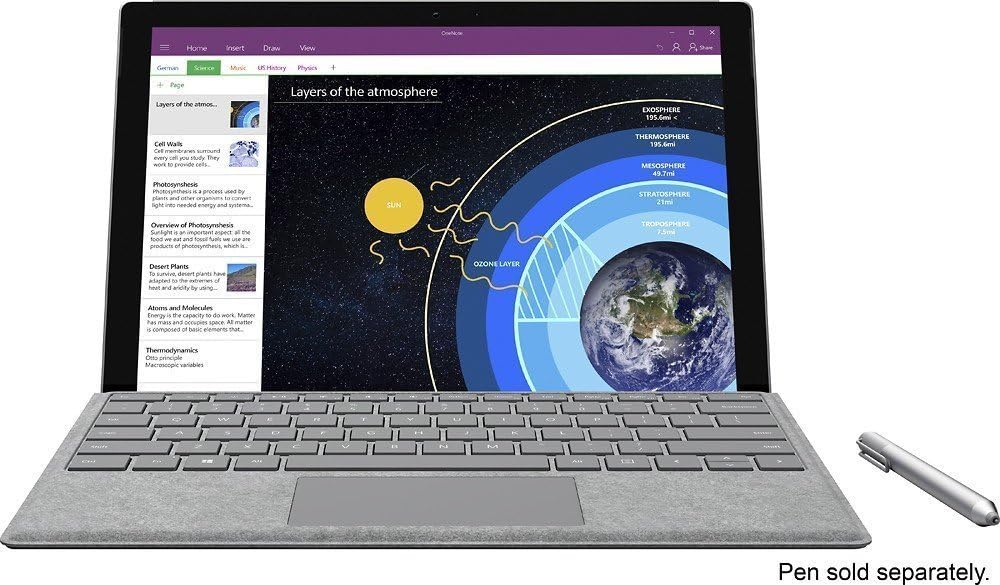 Microsoft Surface Pro 4 (128 GB, 4 GB RAM, Intel