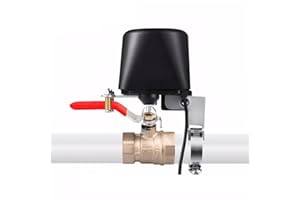 Mengshen Smart WiFi Water Valve Water Shutoff WiFi Electric Water Gas Shutoff Controller Remote Control via Tuya Smart Life A