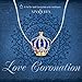 NINAQUEEN Crown Charms fits Charms Bracelets Sterling Silver Bead Charm Birthday Valentines Mothers Day Christmas Gifts for Women Her Mom Wife Mother Girls Graduation Blue