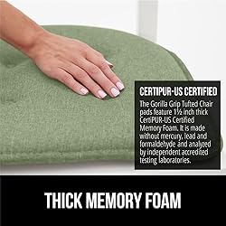 GORILLA GRIP Slip Resistant Tufted Chair