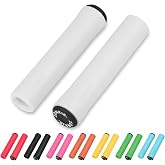 Eco-Friendly Silicone Bike Handlebar Grips, Ergonomic Non-Slip MTB Grips for Mountain Bikes, BMX, Beach Cruisers, Scooters, Folding Bikes &amp; Kids Bicycles