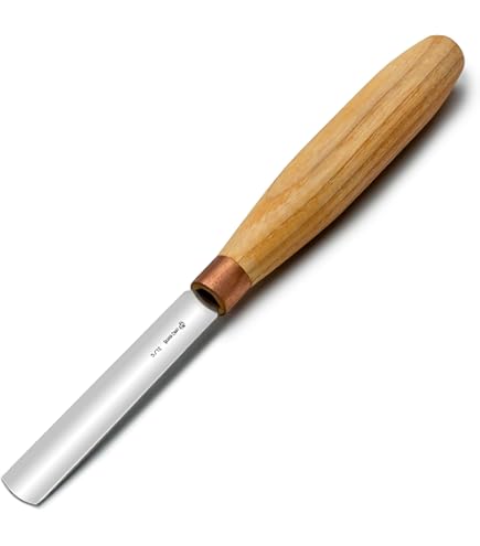 BeaverCraft Compact Straight V-Profile Chisel K12-02 Sweep 12, 2 mm, guts | Voordelig kopen bij