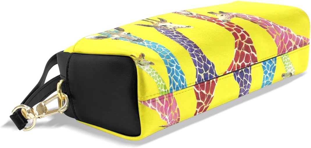 JSTEL Pencil Case Large Capacity Pencil Pouch with Zippers Giraffe Pencil Bag Office Pen Holder Organizer Stationery Bag with Compartments for Girls Boys and Adults - Image 5
