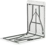 Harbour Housewares 180cm Rectangle Folding Heavy Duty Trestle Table White view 6