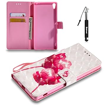 Sony Xperia XA Ultra Hülle, Sony Xperia XA Ultra Tasche Leder, Huphant Flip Case Leder Wallet Case Magnet Case Book Case Schu