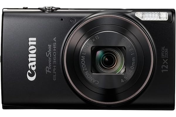 Canon PowerShot ELPH 360 HS A Black