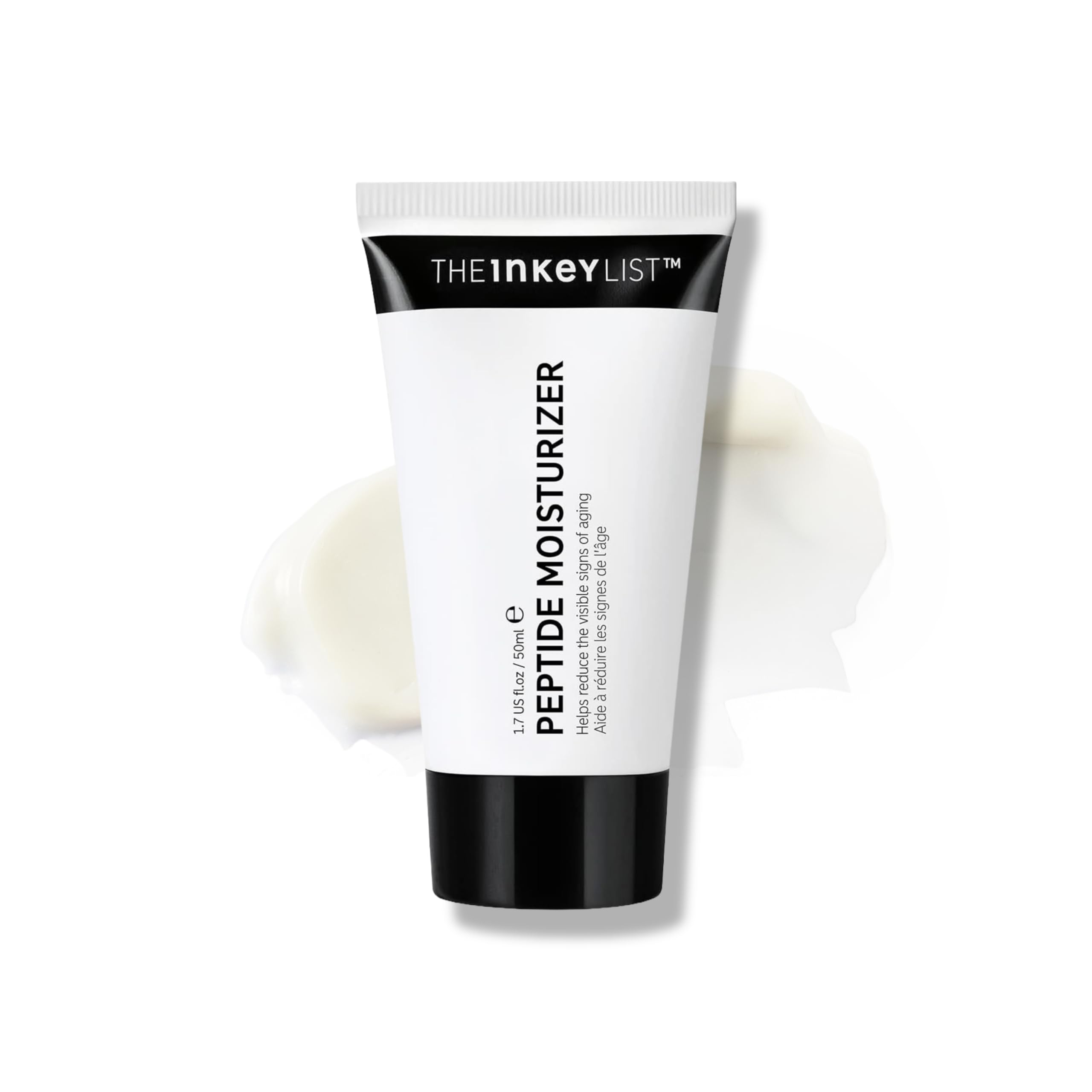 The INKEY List Peptide Moisturiser 50ml, Hydrating Skincare, Supports Natural Collagen, Day/Night Cream, Vegan Friendly, Suitable For All Skin Types