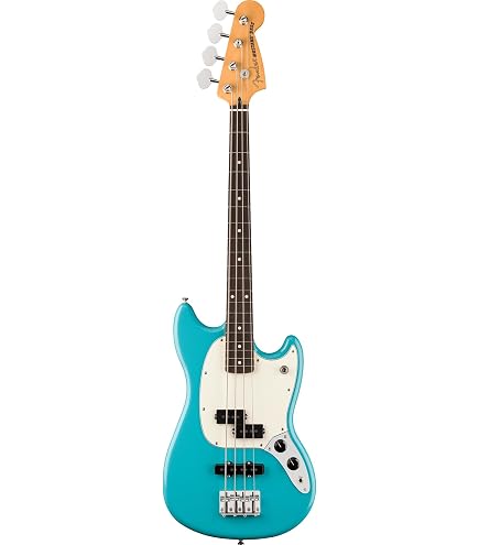 Amazon.com: Fender Player II Mustang Bass PJ, Rosewood Fingerboard