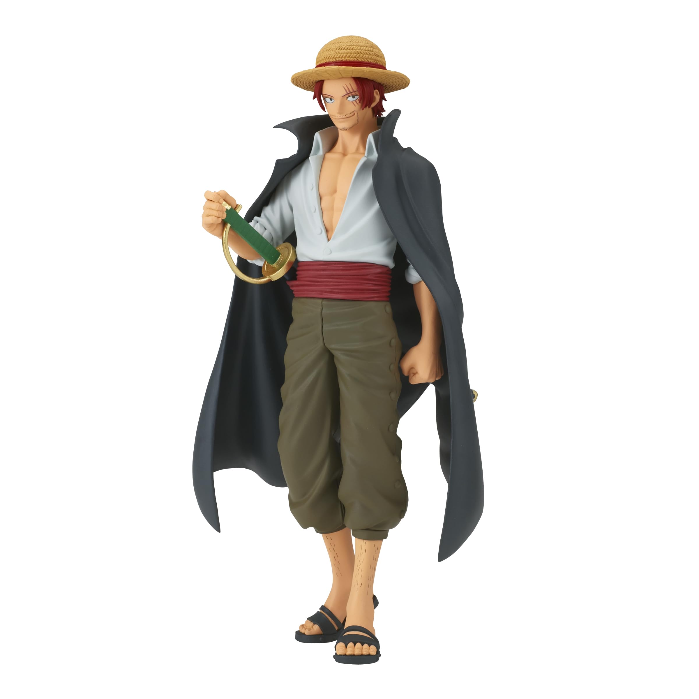 BANPRESTO BP88605P Shanks Action Figure, One Piece, Dxf The Grandline Series, 6.75-Inch, Multicolor — image 1