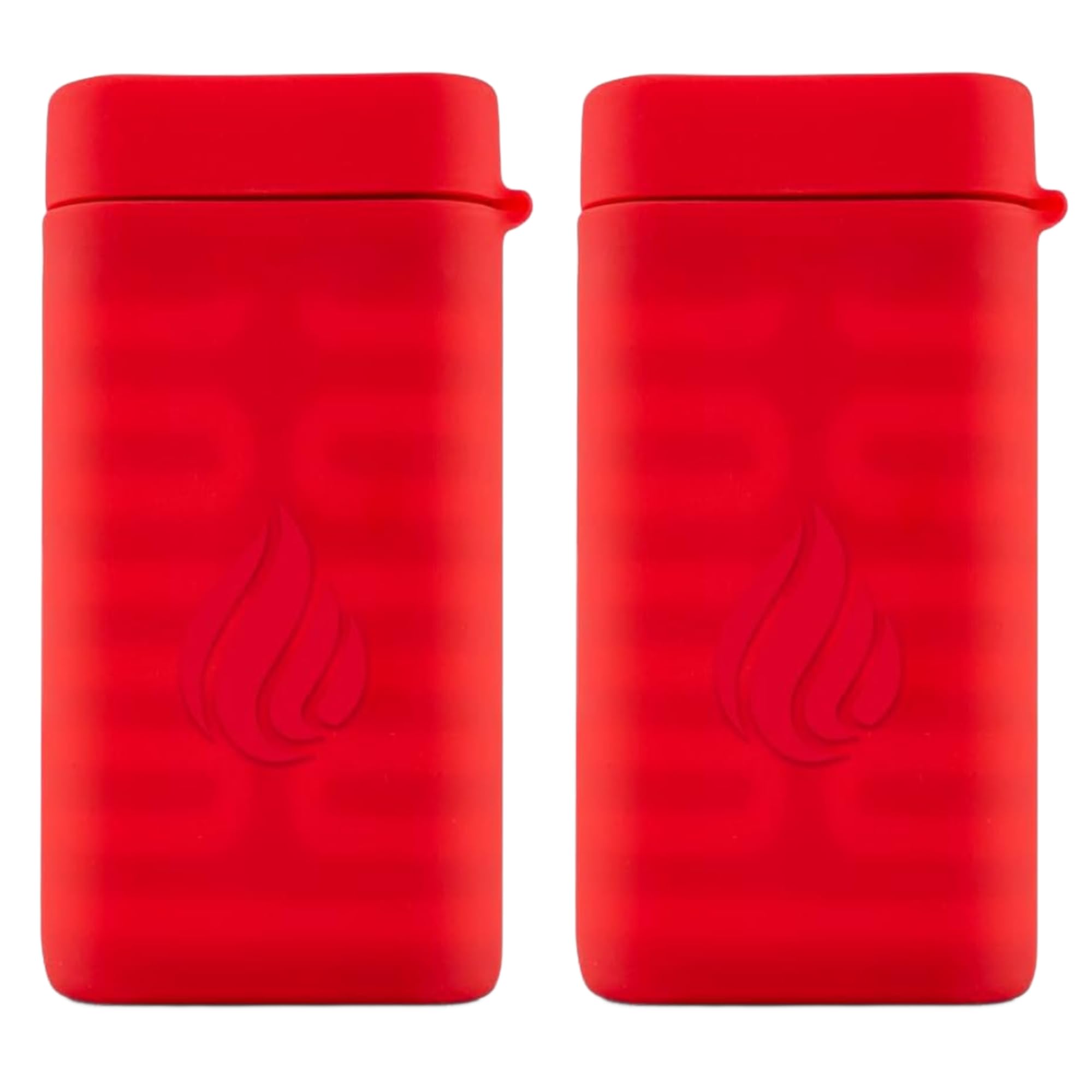 Photo 1 of POWERPAW Rechargeable Hand Warmer Portable Electric Hand Heater 3 Heat Levels 5000mAh Battery USB-C Reusable Pocket Warmer for Cold Hands (Red 502 2-Pack)