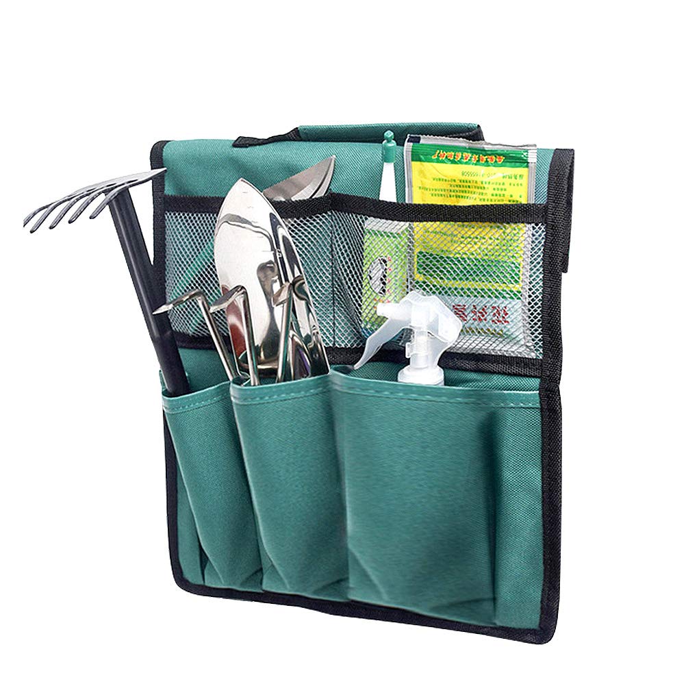 Koowaa Garden Kneeler Tool Bag Garden Tool Storage Bag Portable Tool Pouch for Outdoor Gardening Folding Foam Padded Knee Pad Kneeler Gardening Stool