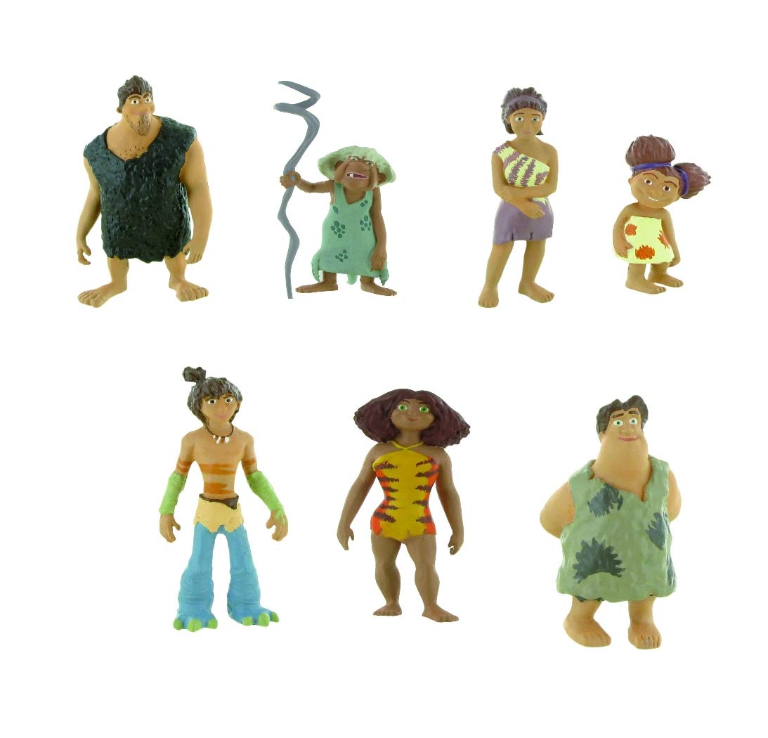 Comansi - The Croods Toy Figure Set (7 Figures)