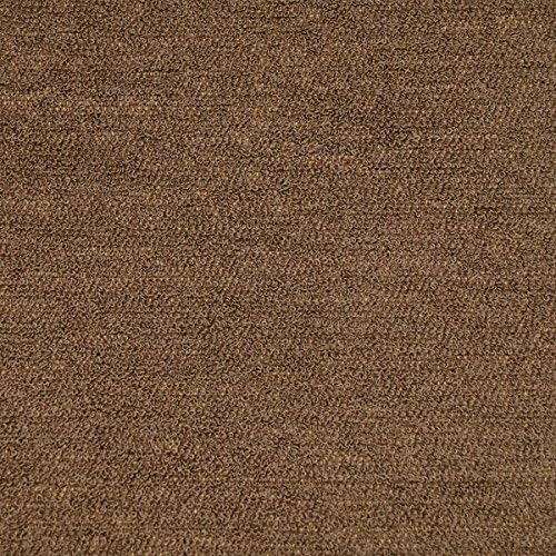 Sunbrella Indoor/Outdoor Solid Soft Bouclé Upholstery Fabric by The Yard Terry Plush Cocoa