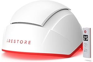 iRestore Professional Laser Red Light Therapy for Hair Growth System - FDA Cleared Hair Loss, Hair Thinning & Alopecia Treatment for Men & Women - 282 Lasers & LEDs