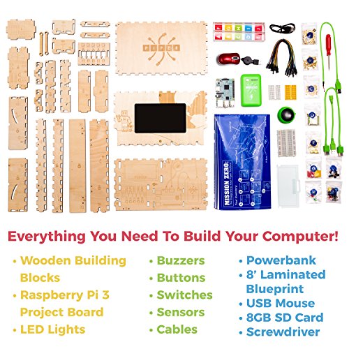 Piper Computer Kit | with Minecraft Raspberry Pi edition | Educational Computer that Teaches STEM and Coding | Tech Toy of the Year 2017 Toys & Games, Learning & Education, Science, Electronics