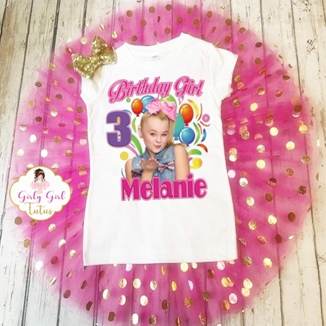 Jojo Siwa Birthday Outfit - Siwa Birthday Shirt - Jojo Birthday Outfit - Jojo Birthday T shirt
