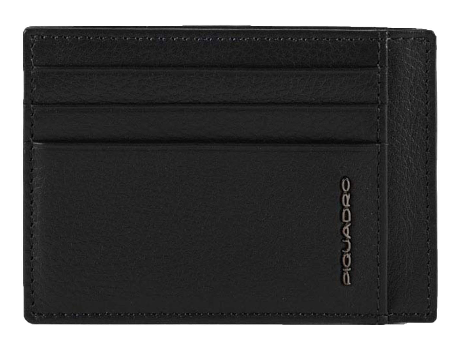 Piquadro Modus Special Credit Card Case 11 Centimeters Black (Nero)