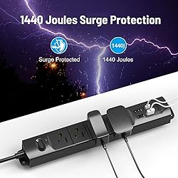 TROND Surge Protector Power Strip with USB, Ultra