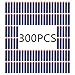 6MILES 300 Pcs 7.2*1.3 Cm EVA Dark Blue Foam Soft Refill Bullet Darts for Nerf N-strike Elite Series Blasters Kid Toy Gun Parts Play GameSlight Fast Firm Accesory Birthday Gift